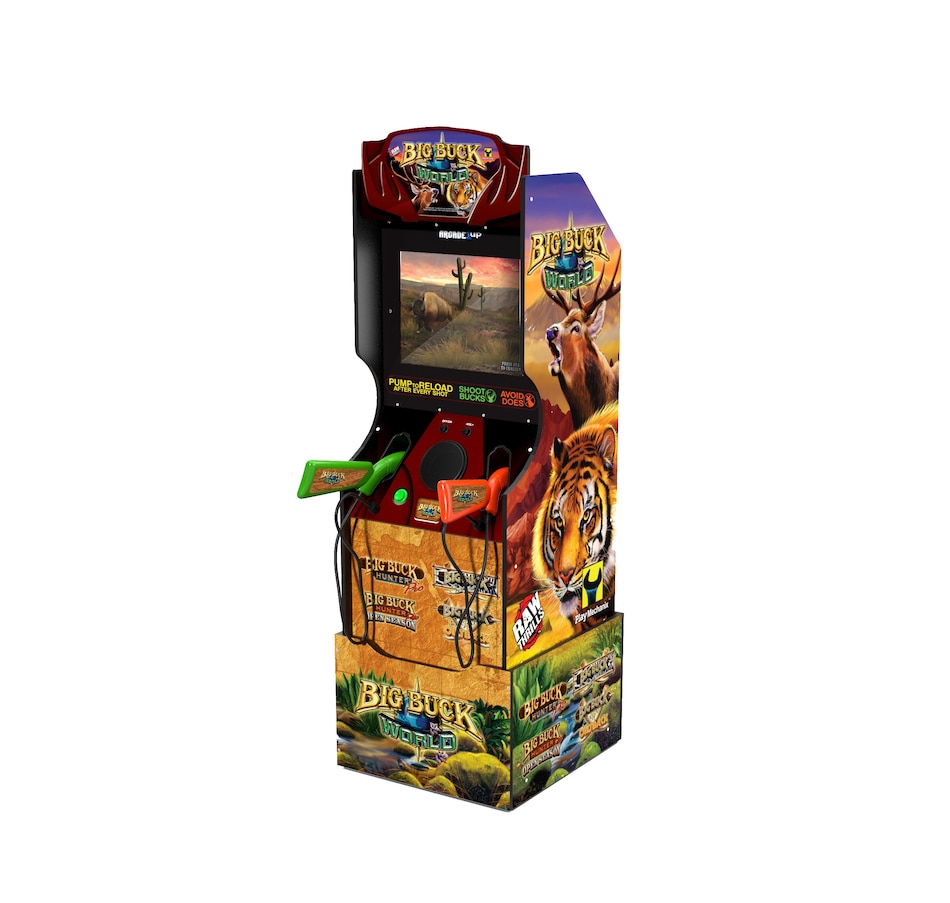 Image 632827_ALTMORE3.jpg, Product 632-827 / Price $799.99, Arcade1Up Big Buck Hunter World with Riser from Arcade1Up on TSC.ca's Electronics department