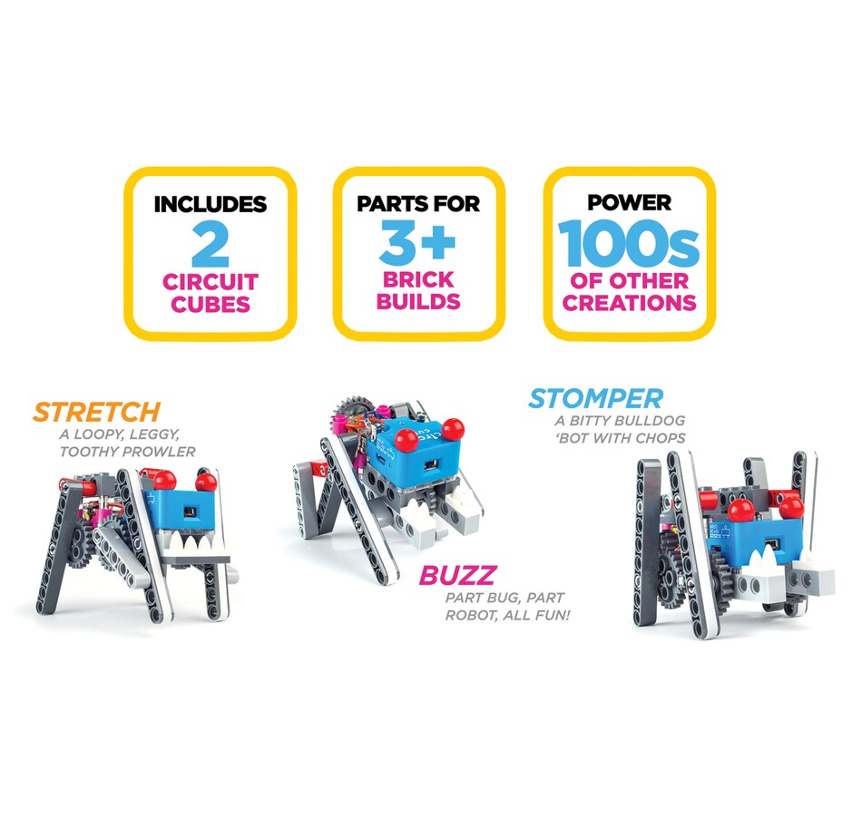 Toys & Hobbies - Toy Shop - Electronic Toys - Circuit Cubes Mech ...