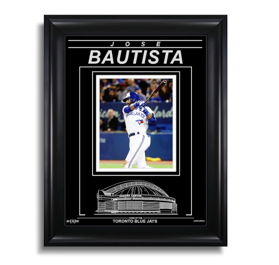 Jose Bautista Blue Jays Baseball Sports Memorabilia - The Framing Nook