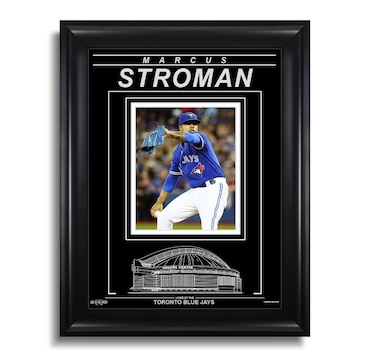 Frameworth Sports Josh Donaldson - Framed 8x10 Pin & Plate Blue