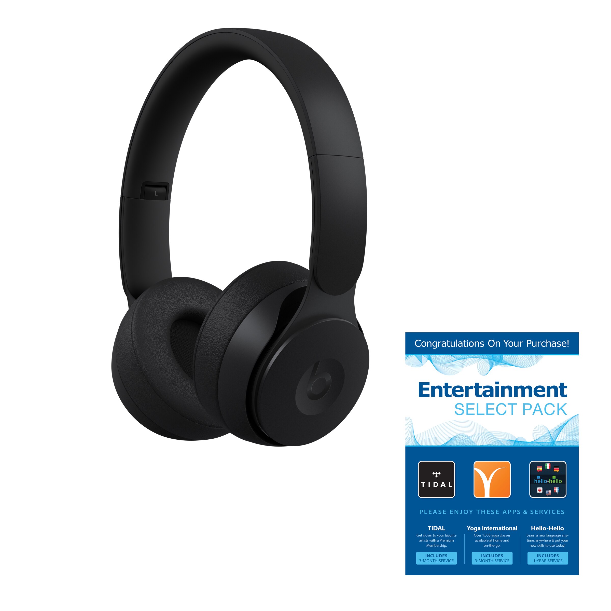 Beats by Dre - Beats Solo Pro Wireless with Entertainment Select Pack