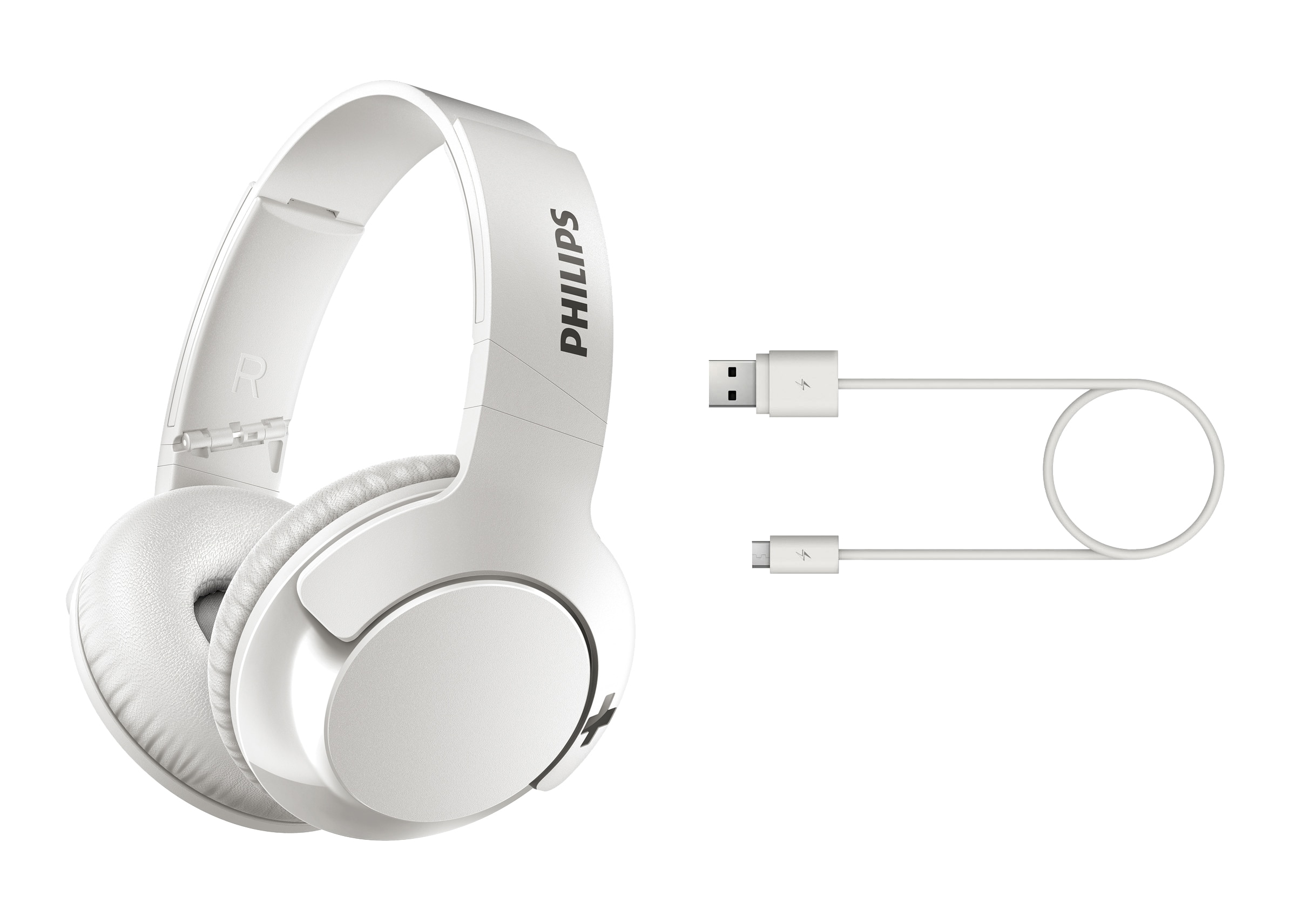 philips bass  on ear wireless bluetooth headphones
