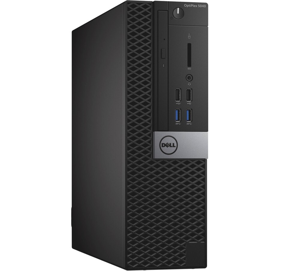 Image 633527.jpg, Product 633-527 / Price $163.99, Dell 5040 SFF i5-6400 8GB 256GB SSD Windows 10 Pro (Refurbished) from Dell on TSC.ca's Electronics department