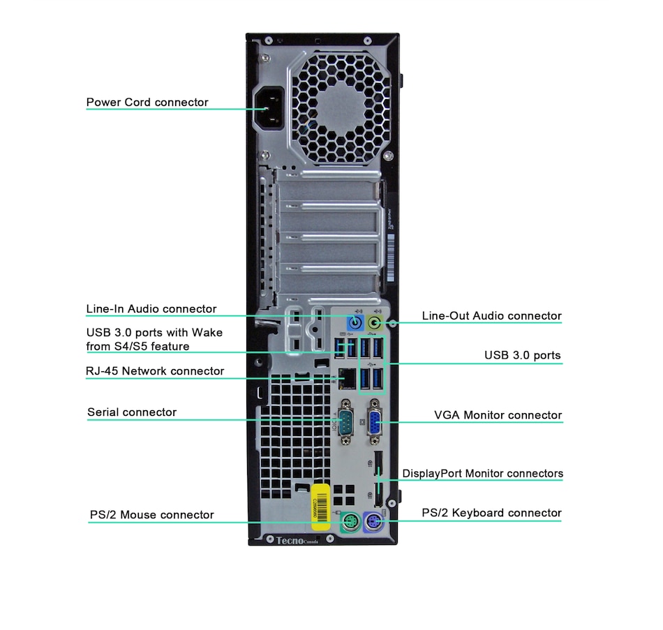 Image 633528_ALTMORE1.jpg, Product 633-528 / Price $314.99, HP 800G2 SFF i5-6400 32GB 1TB SSD Windows 10 Pro (Refurbished) from HP - Hewlett Packard on TSC.ca's Electronics department