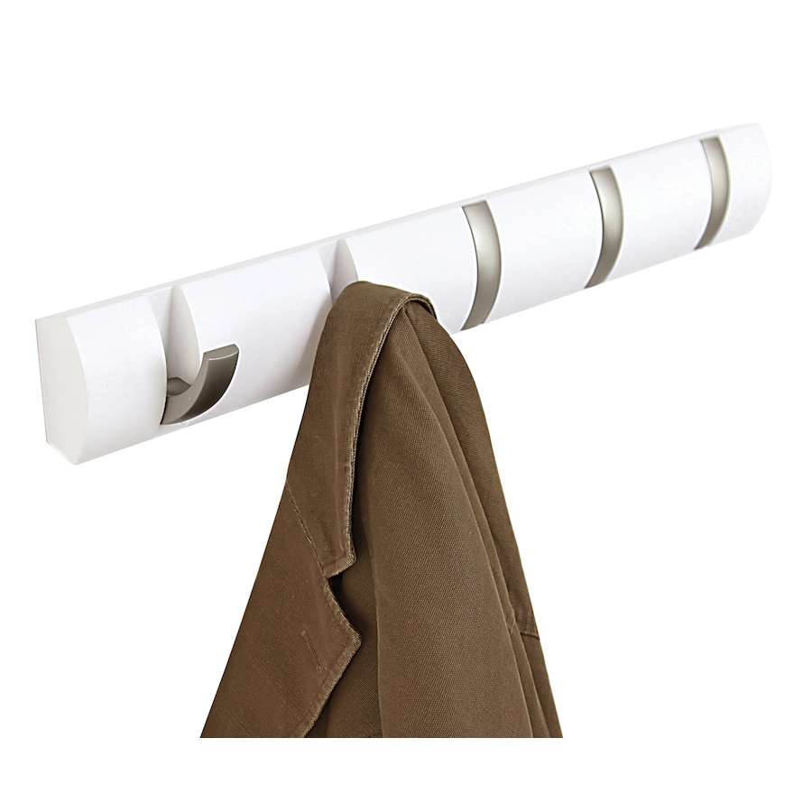 Image 634345_WHT.jpg, Product 634-345 / Price $39.00, Umbra Flip Coat Hook from Umbra on TSC.ca's Home & Garden department