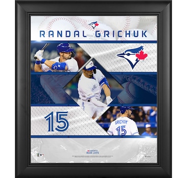 Fanatics Authentic Randal Grichuk Toronto Blue Jays Framed Stitched Stars Collage