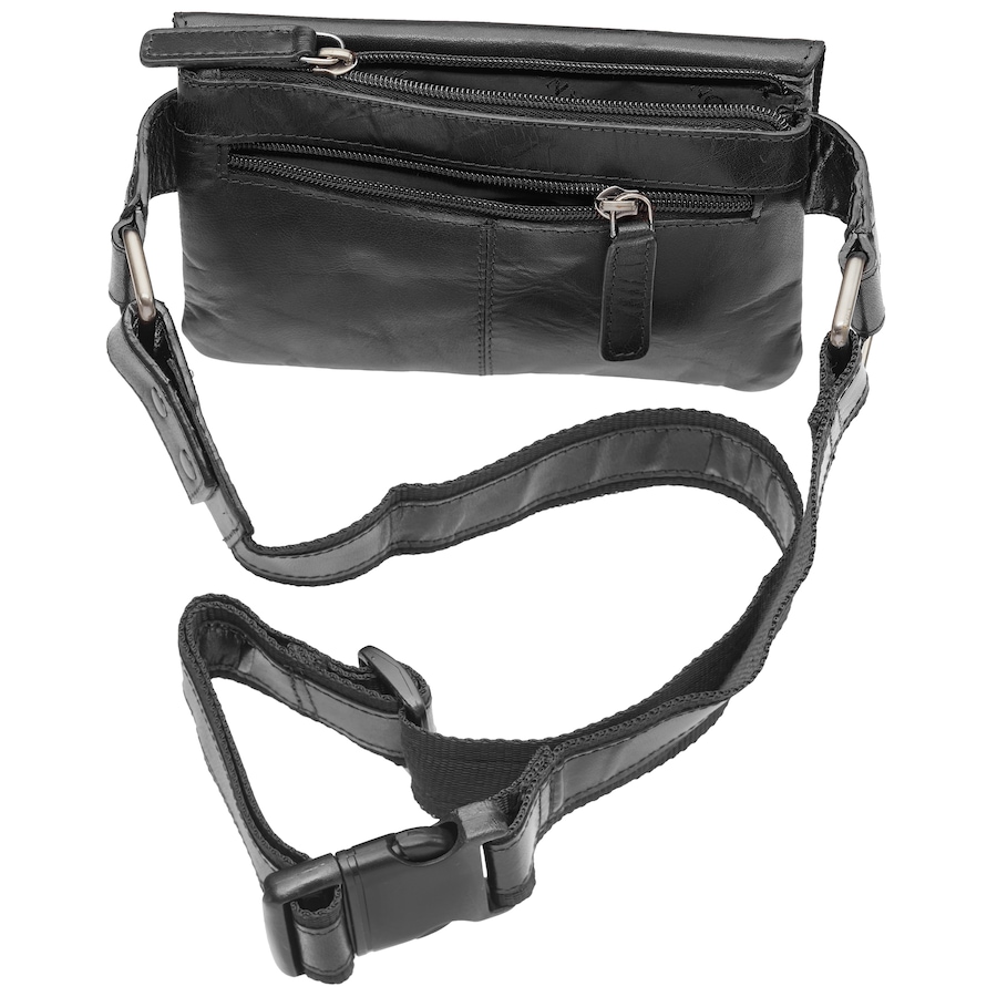 Image 635665_ALTMORE3.jpg, Product 635-665 / Price $119.99, Mancini Buffalo Collection Slim Waist Bag Brown from Mancini Fine Leather on TSC.ca's Fashion department