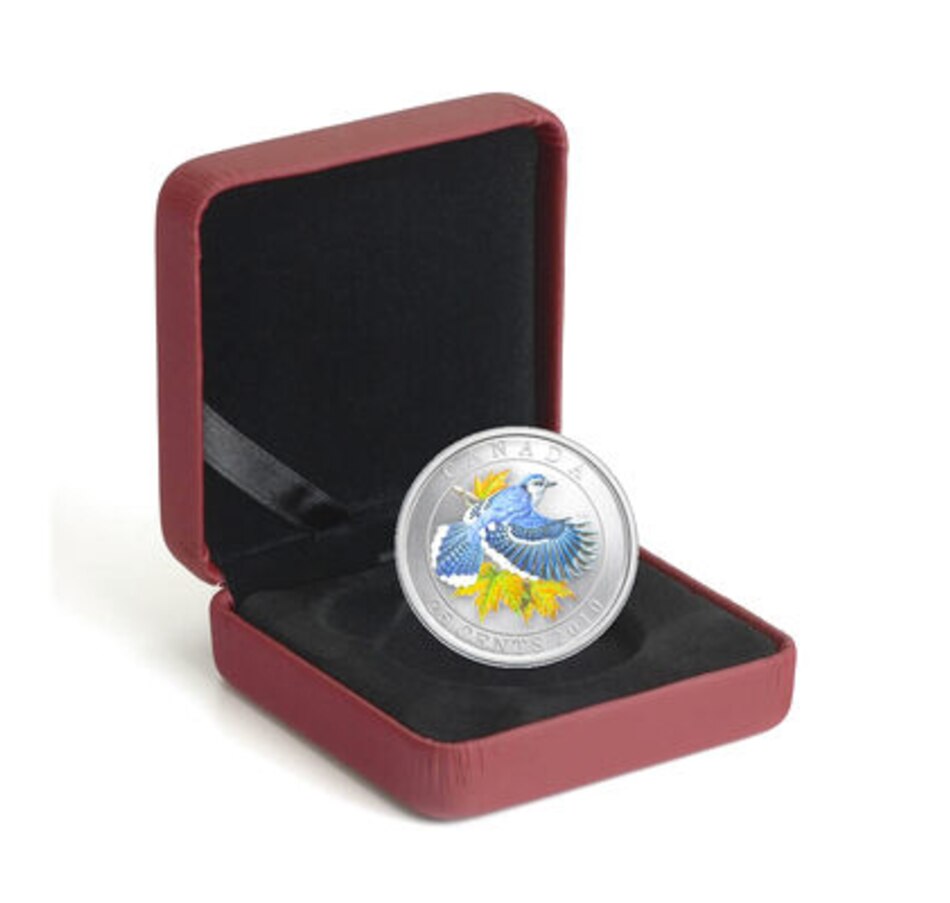 Image 638136_ALTMORE2.jpg, Product 638-136 / Price $124.95, 2010 Blue Jay 25-Cent Coin from Royal Canadian Mint (RCM) on TSC.ca's Coins department