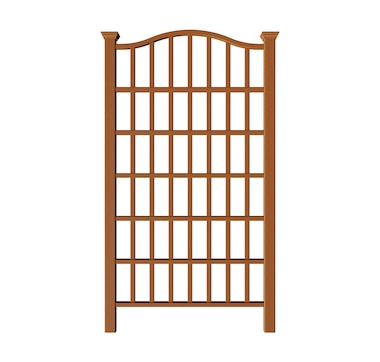 Vita 54" x 96" Concord Vinyl Trellis