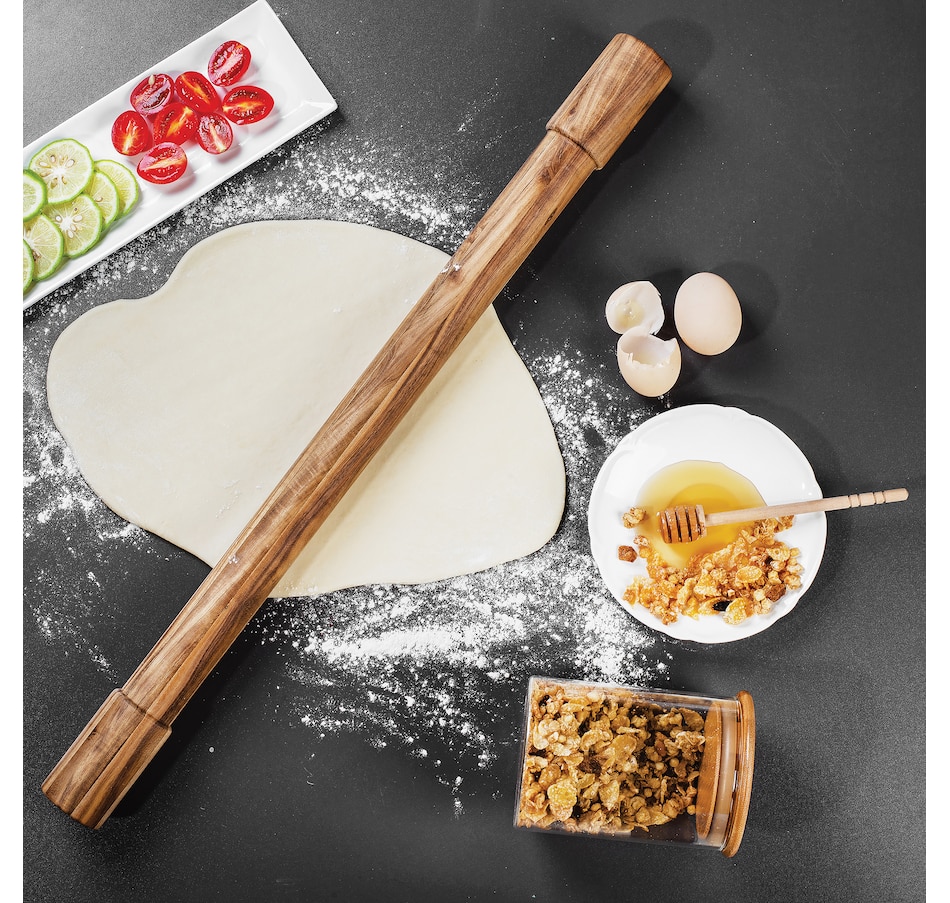 Image 638326_ALTMORE1.jpg, Product 638-326 / Price $44.49, Ironwood Gourmet Acacia Dark Wood Rolling Pins (Set of 2) from Ironwood Gourmet on TSC.ca's Kitchen department