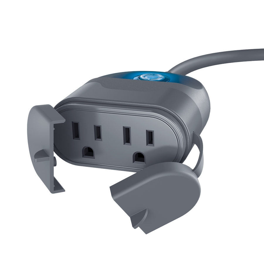 Image 638375.jpg, Product 638-375 / Price $36.99, Geeni All-Weather Outdoor Duo Dual Outlet Smart Wi-Fi Plug from Geeni on TSC.ca's Electronics department