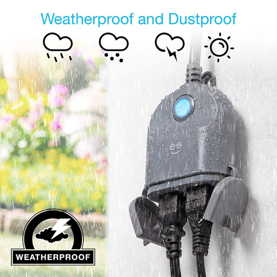 Image 638375_ALTMORE1.jpg, Product 638-375 / Price $36.99, Geeni All-Weather Outdoor Duo Dual Outlet Smart Wi-Fi Plug from Geeni on TSC.ca's Electronics department