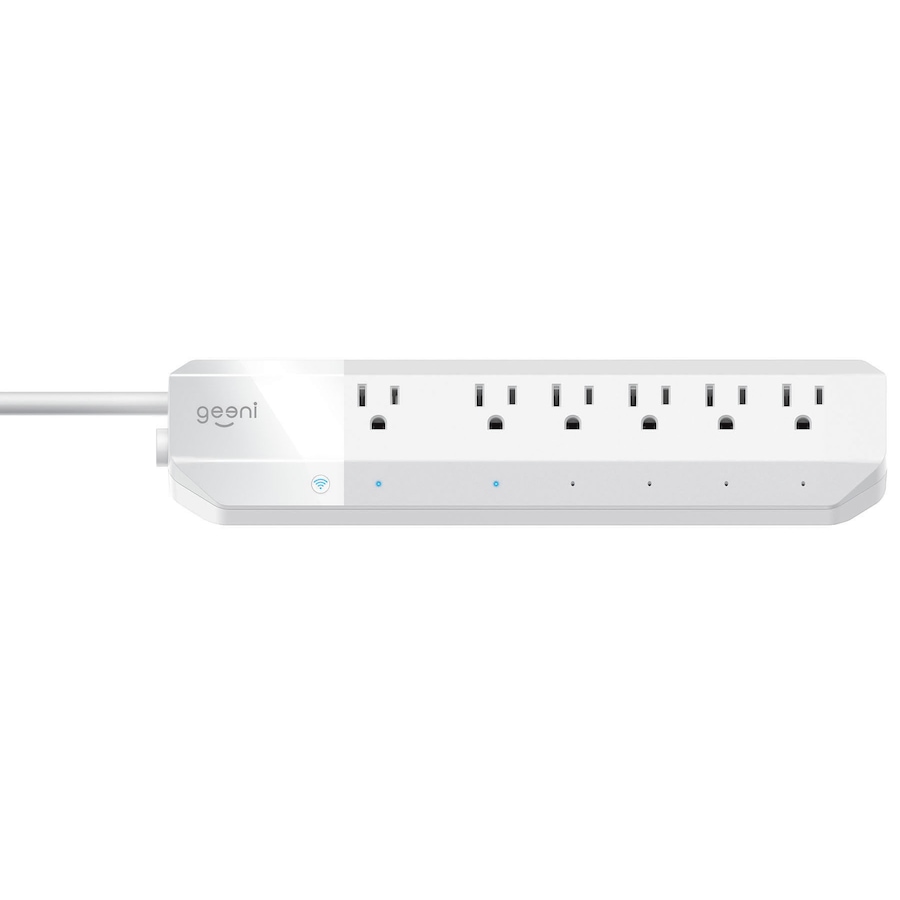 Image 638376.jpg, Product 638-376 / Price $36.99, Geeni Surge 6-Outlet Smart Wi-Fi Surge Protector from Geeni on TSC.ca's Electronics department