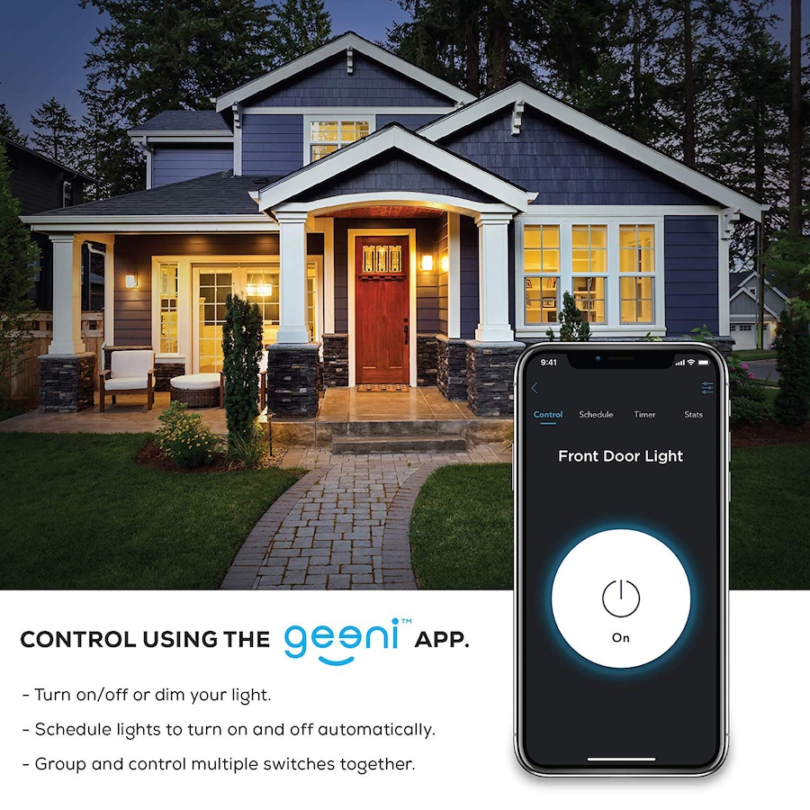Image 638382_ALTMORE3.jpg, Product 638-382 / Price $46.99, Geeni Tap + Dim Smart Wi-Fi Dimmer Switch on TSC.ca's Electronics department
