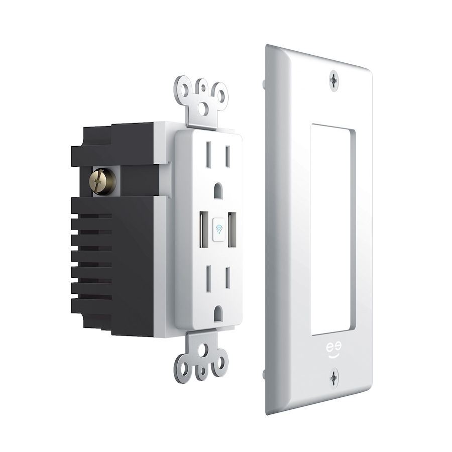 Image 638383_ALTMORE1.jpg, Product 638-383 / Price $46.99, Geeni Smart Wi-Fi Wall Outlet with 2 Plugs and 2 USB Ports from Geeni on TSC.ca's Electronics department