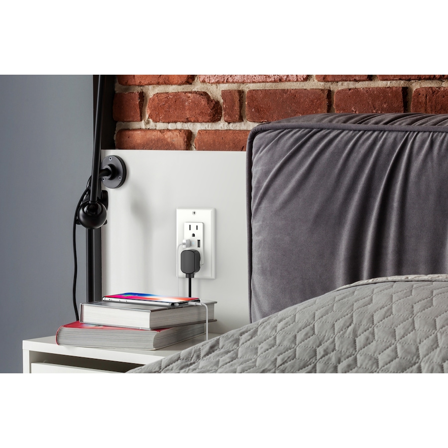 Image 638383_ALTMORE3.jpg, Product 638-383 / Price $46.99, Geeni Smart Wi-Fi Wall Outlet with 2 Plugs and 2 USB Ports from Geeni on TSC.ca's Electronics department