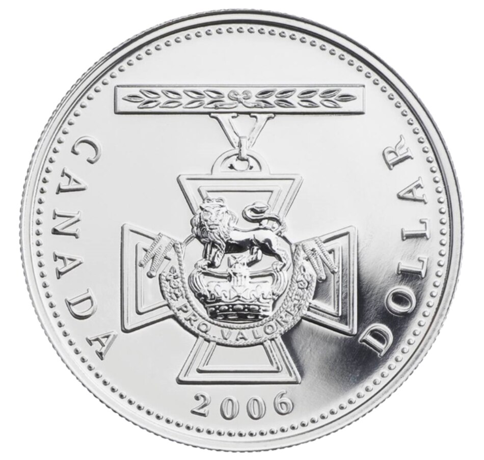 Image 638470.jpg, Product 638-470 / Price $49.95, 2006 $1 Fine Silver Coin 150th Anniversary of the Victoria Cross from Royal Canadian Mint (RCM) on TSC.ca's Coins department