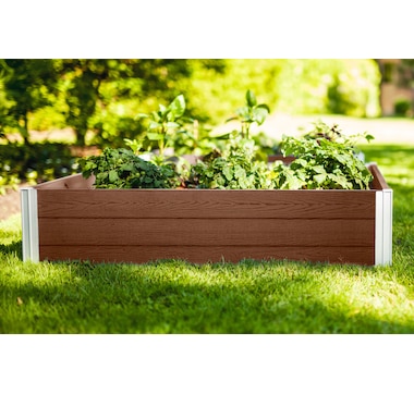 Vita Urbana 4' x 4' x 11" Vinyl Garden Bed