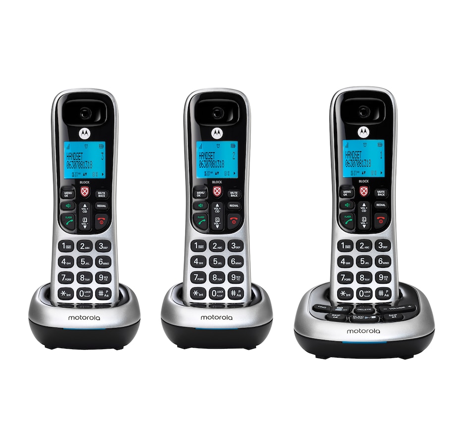 tsc.ca - Motorola CD4011 3-Handset Cordless Phone