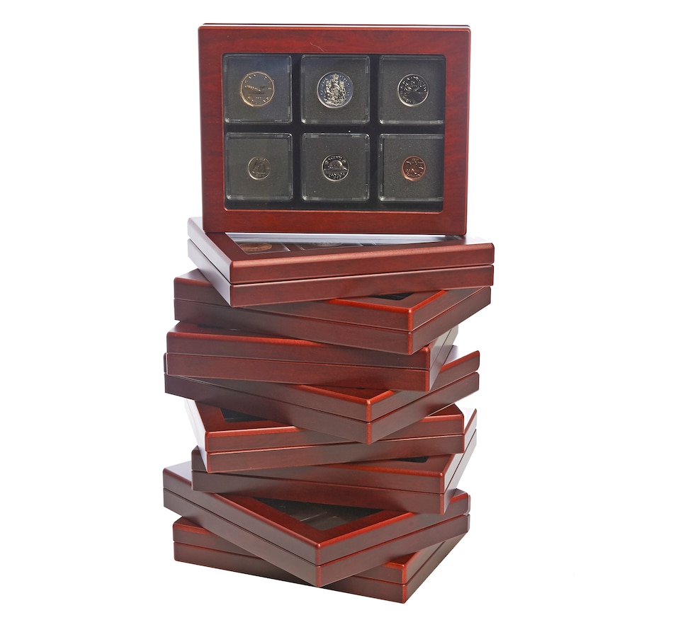 Image 638747_ALTMORE2.jpg, Product 638-747 / Price $699.95, Complete Proof-like Set Collection 1988–2002 (15 Sets total) from Royal Canadian Mint (RCM) on TSC.ca's Coins department