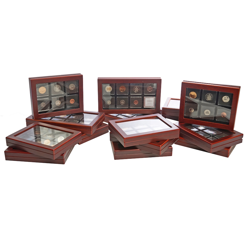 Image 638747_ALTMORE3.jpg, Product 638-747 / Price $699.95, Complete Proof-like Set Collection 1988–2002 (15 Sets total) from Royal Canadian Mint (RCM) on TSC.ca's Coins department