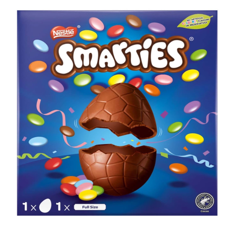 Image 638761.jpg, Product 638-761 / Price $25.99, Nestle Smarties Large Easter Egg (188 g) from Nestle on TSC.ca's Kitchen department