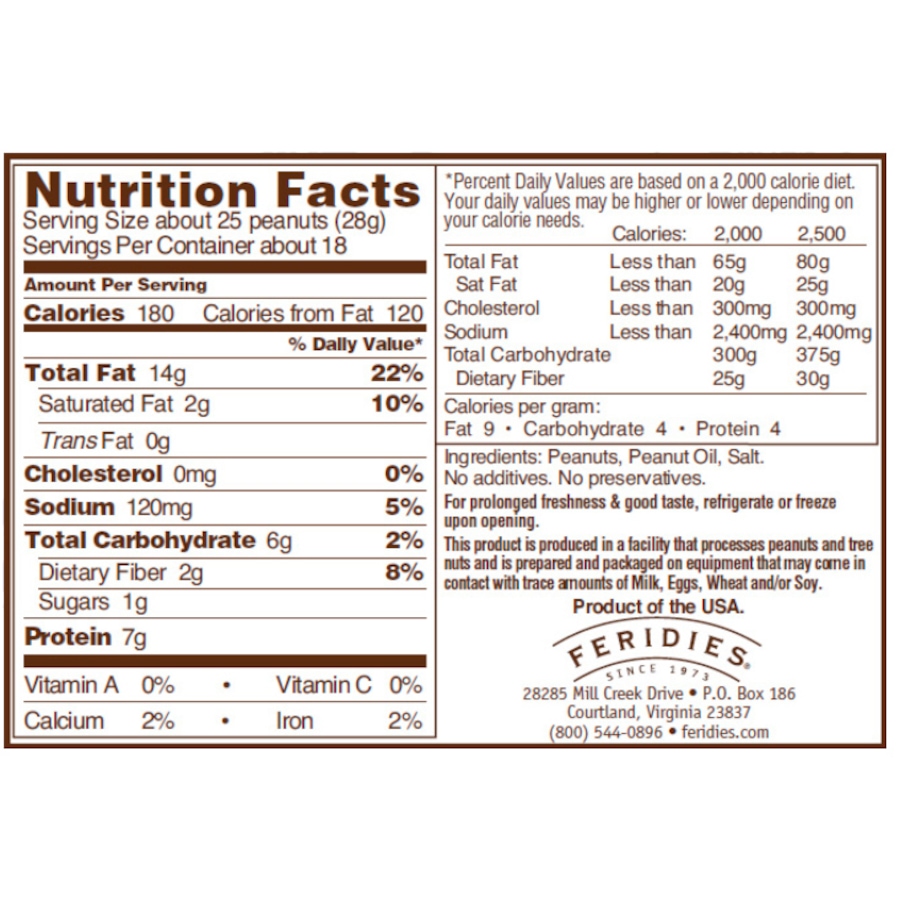 Image 638764_ALTMORE1.jpg, Product 638-764 / Price $28.95, Feridies Red Skin Virginia Peanuts - 2 Pack from Feridies on TSC.ca's Kitchen department