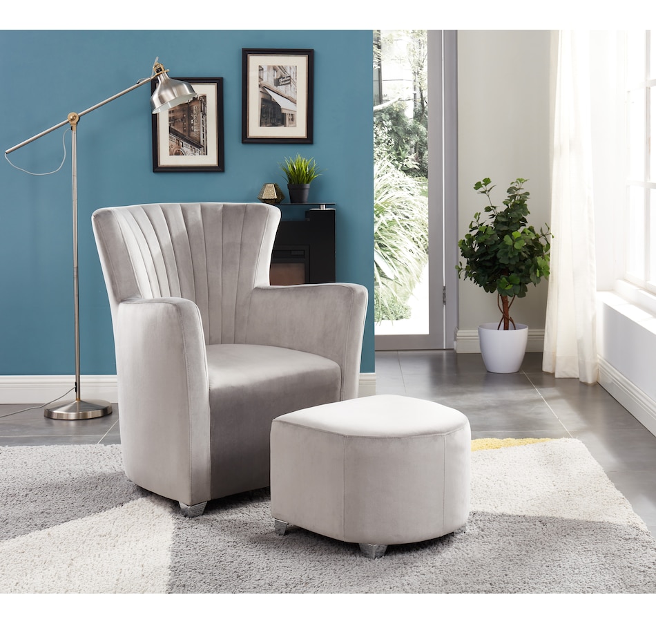 Image 638771_ALTMORE2.jpg, Product 638-771 / Price $398.95, Brassex Club Chair with Ottoman from Brassex on TSC.ca's Home & Garden department