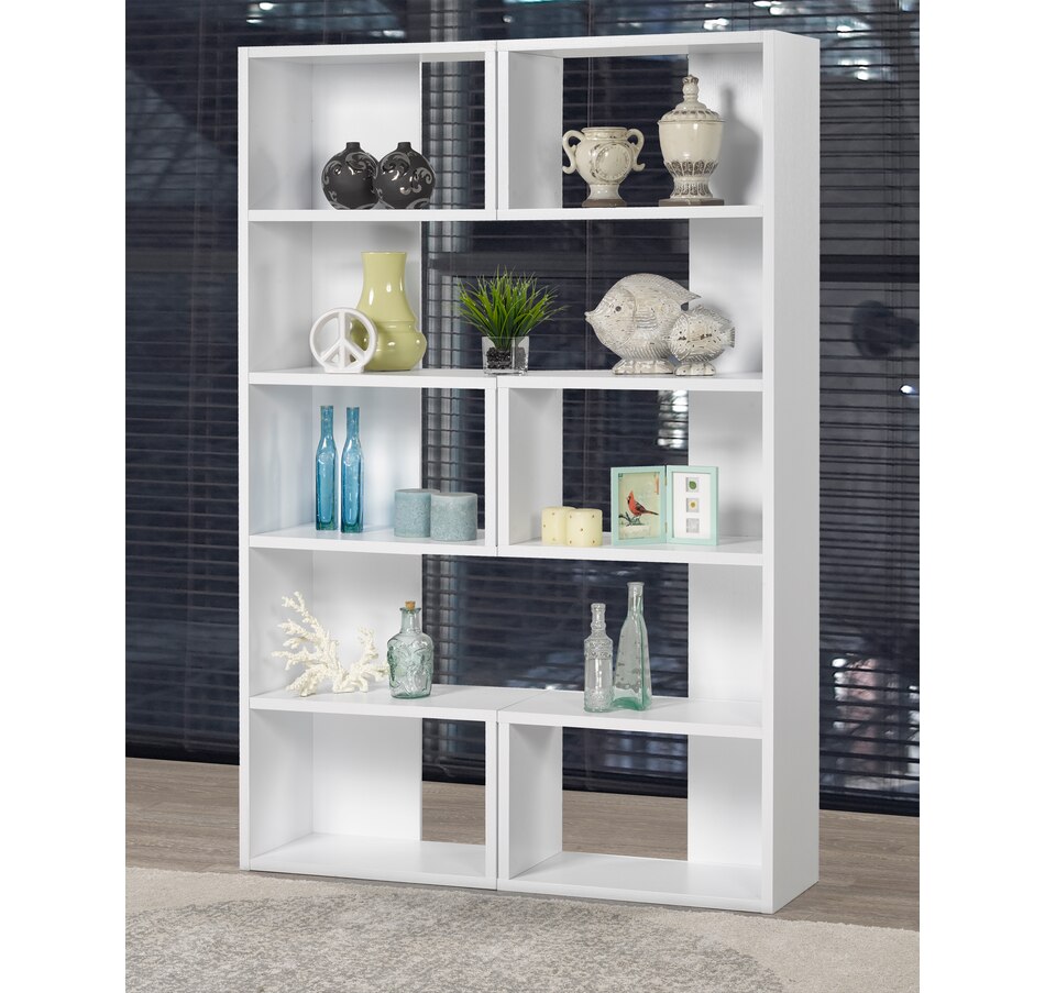 Image 638786_ALTMORE1.jpg, Product 638-786 / Price $348.95, Brassex Multi Tier Double Bookcase from Brassex on TSC.ca's Home & Garden department