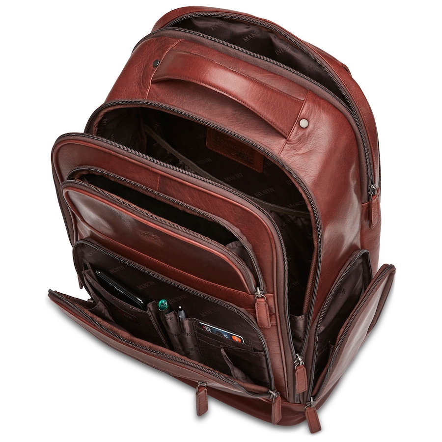 Image 638810_ALTMORE2.jpg, Product 638-810 / Price $264.99, Mancini Backpack for 15.6'' Laptop from Mancini Fine Leather on TSC.ca's Fashion department