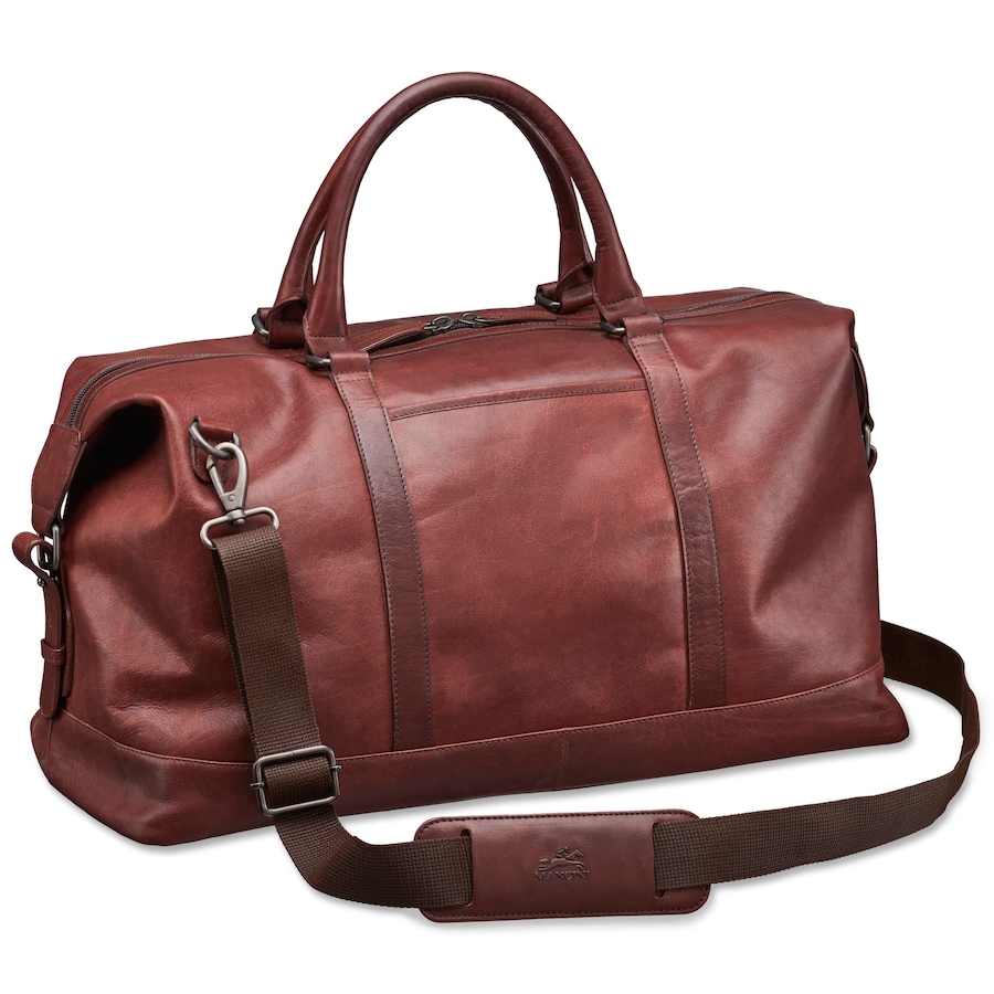 Image 638812_BRN.jpg, Product 638-812 / Price $309.99, Mancini Carry-On Duffle Bag from Mancini Fine Leather on TSC.ca's Home & Garden department