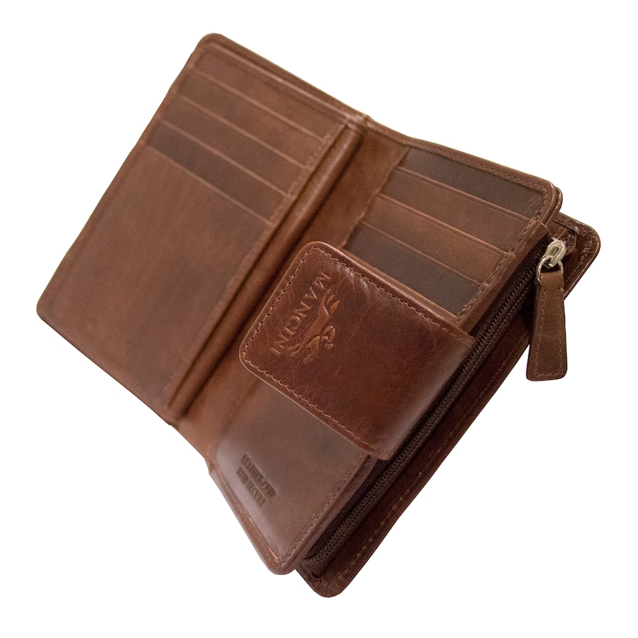 Image 638814_ALTMORE6.jpg, Product 638-814 / Price $89.99, Mancini Ladies RFID Clutch Wallet from Mancini Fine Leather on TSC.ca's Fashion department