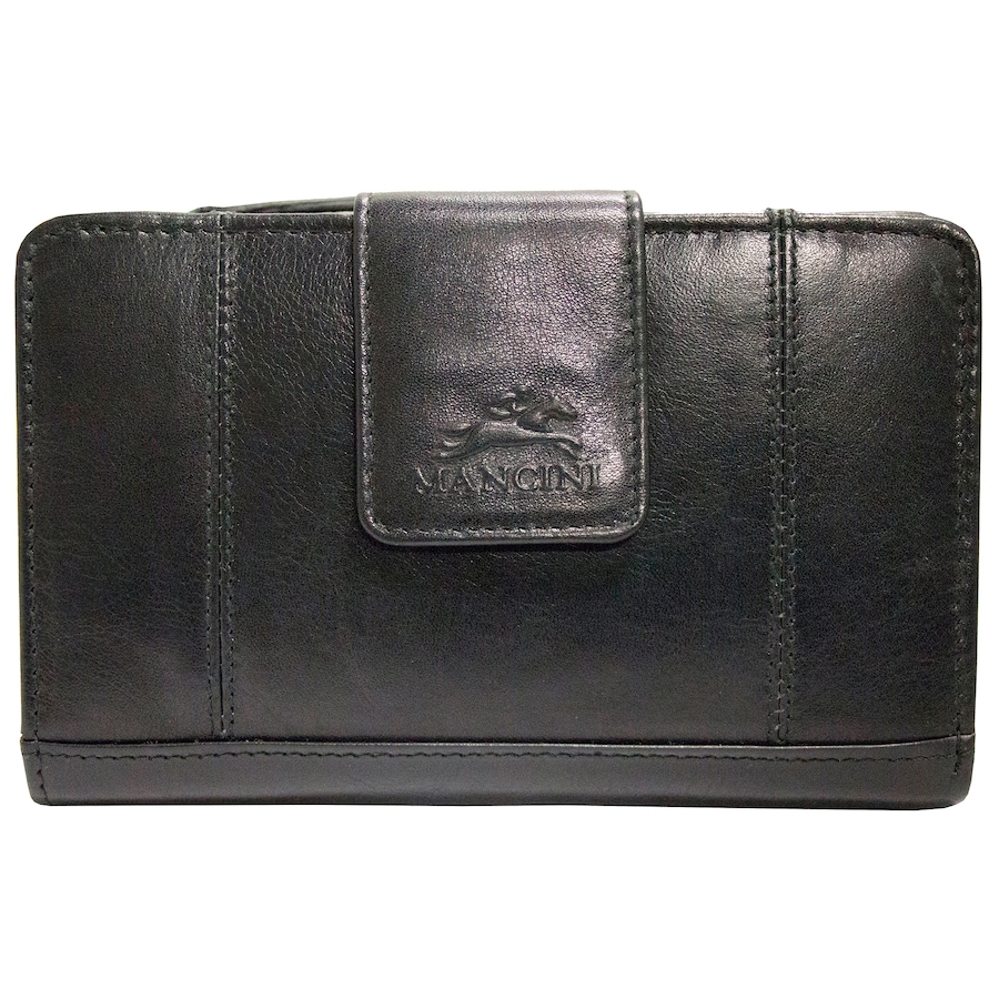 Image 638814_BLK.jpg, Product 638-814 / Price $89.99, Mancini Ladies RFID Clutch Wallet from Mancini Fine Leather on TSC.ca's Fashion department