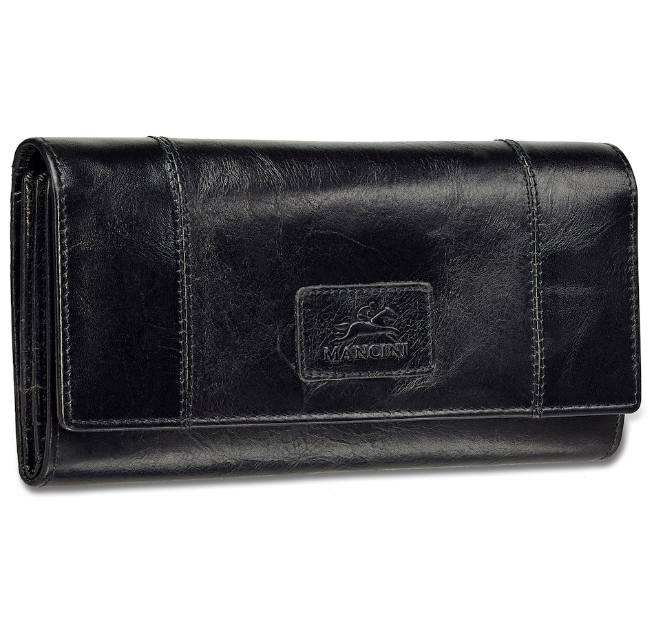 Image 638815_ALTMORE1.jpg, Product 638-815 / Price $89.99, Mancini Ladies RFID Trifold Wallet from Mancini Fine Leather on TSC.ca's Fashion department