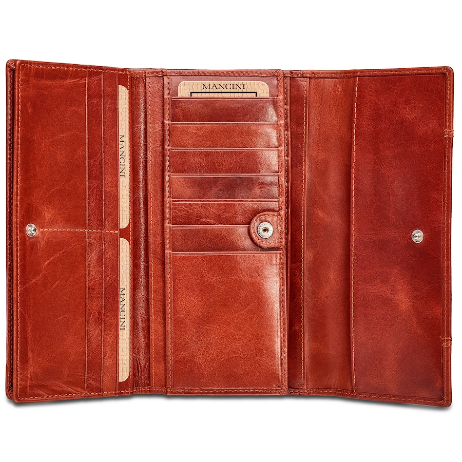Image 638815_ALTMORE12.jpg, Product 638-815 / Price $99.99, Mancini Ladies RFID Trifold Wallet from Mancini Fine Leather on TSC.ca's Fashion department
