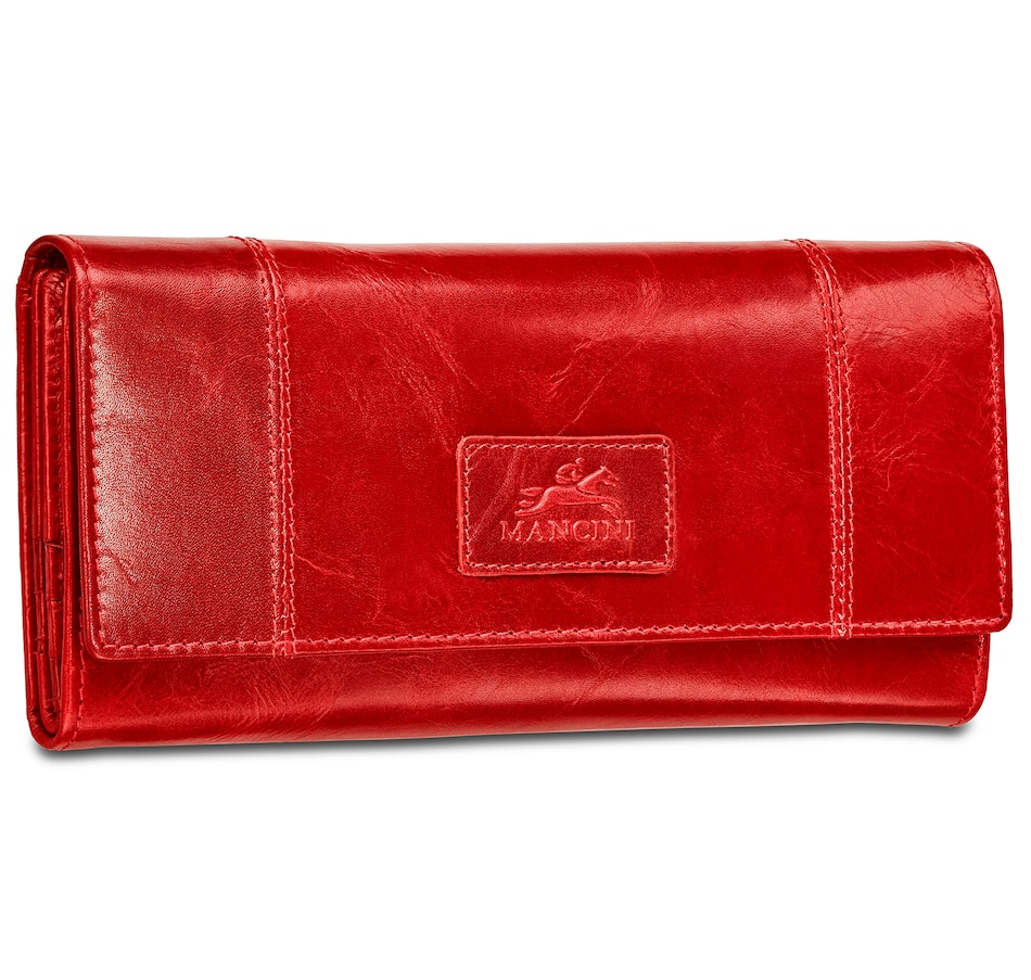 Image 638815_ALTMORE13.jpg, Product 638-815 / Price $89.99, Mancini Ladies RFID Trifold Wallet from Mancini Fine Leather on TSC.ca's Fashion department