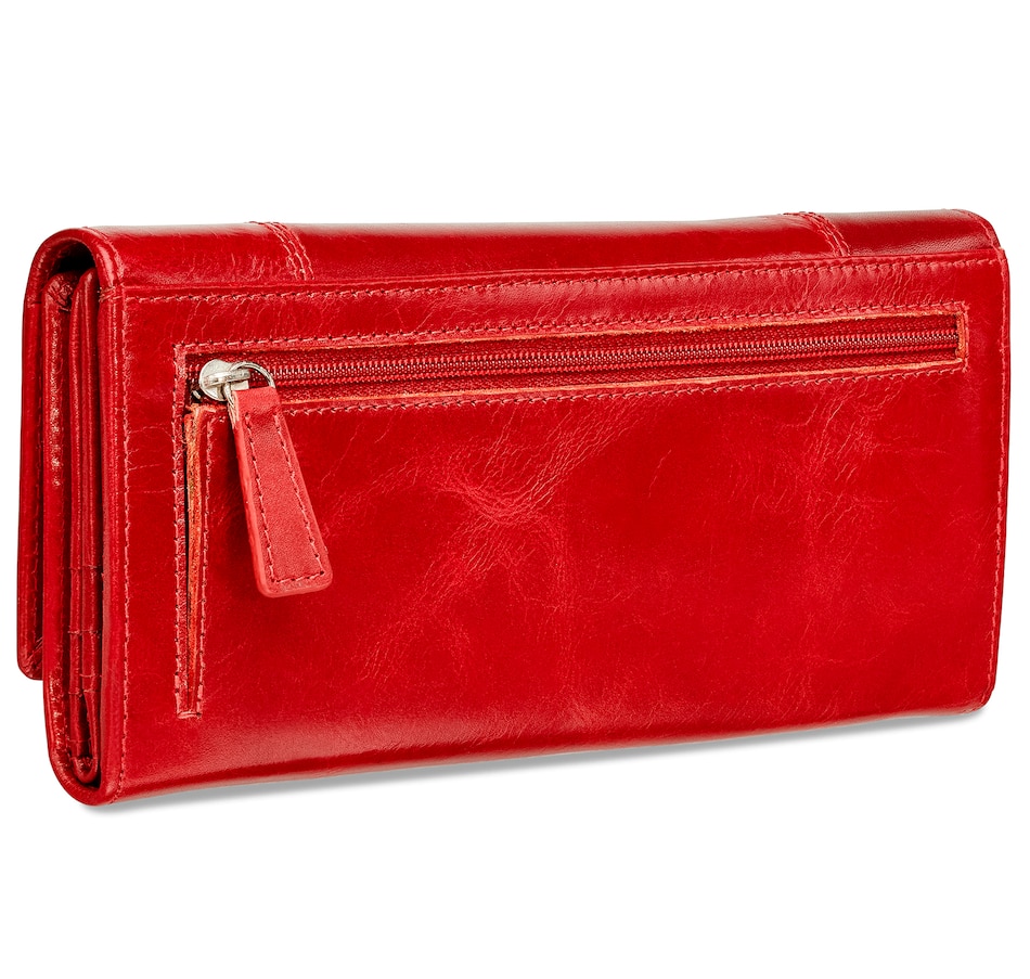 Clothing & Shoes - Handbags - Wallets - Mancini Ladies RFID Trifold ...
