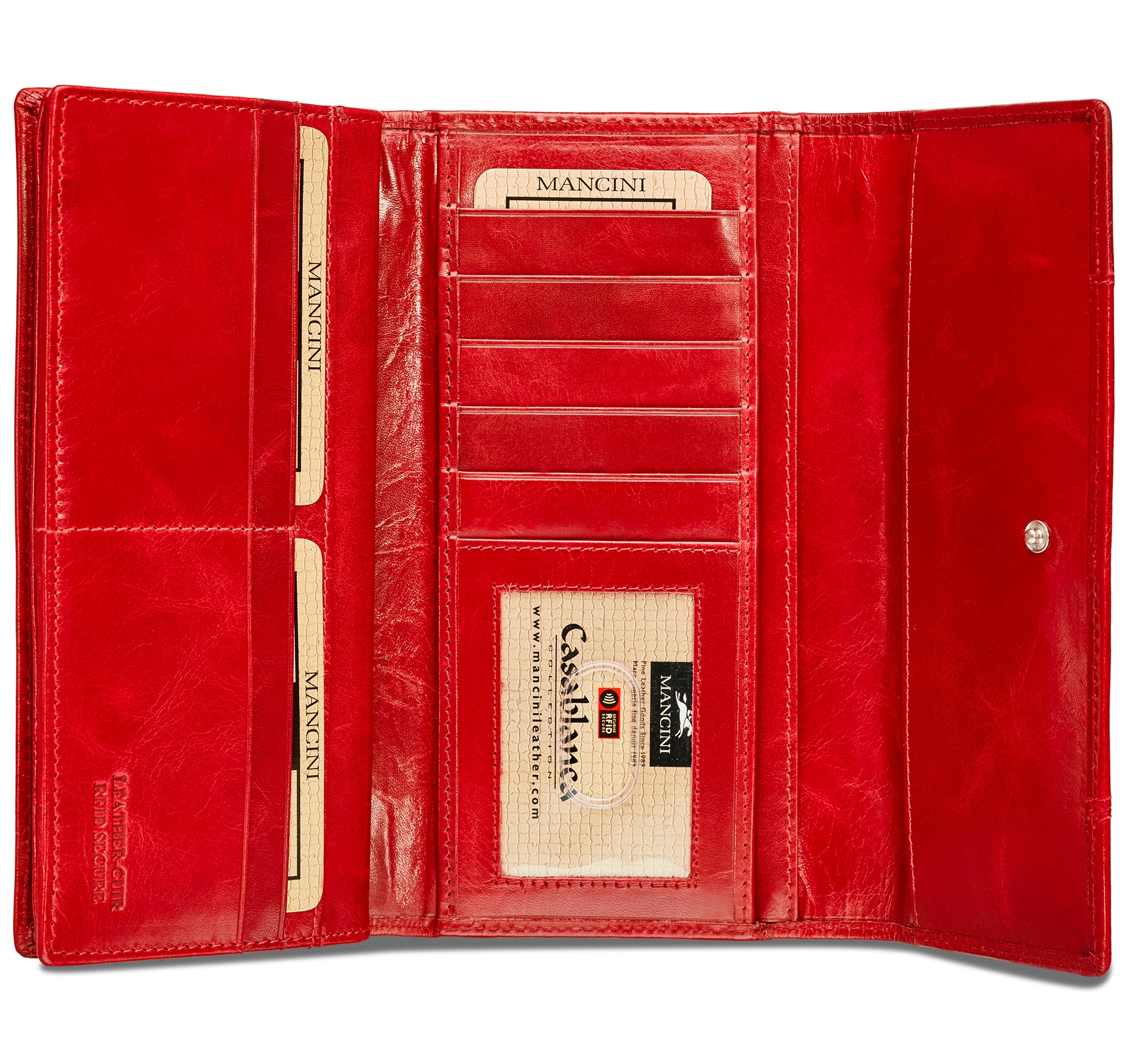 Mancini Ladies RFID Trifold Wallet - TSC.ca