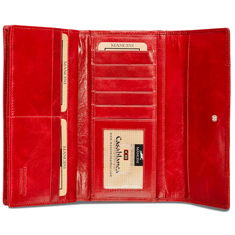 Image 638815_ALTMORE15.jpg, Product 638-815 / Price $99.99, Mancini Ladies RFID Trifold Wallet from Mancini Fine Leather on TSC.ca's Fashion department