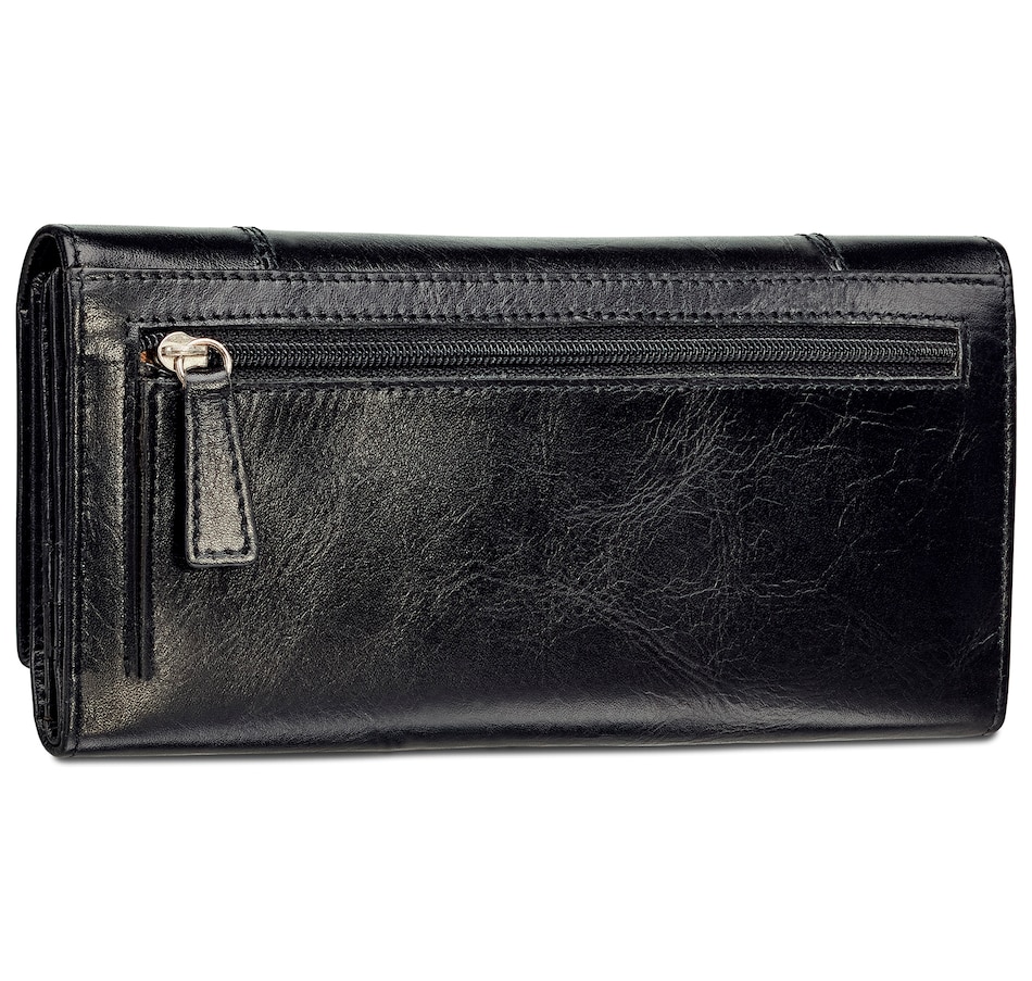 Image 638815_ALTMORE2.jpg, Product 638-815 / Price $89.99, Mancini Ladies RFID Trifold Wallet from Mancini Fine Leather on TSC.ca's Fashion department