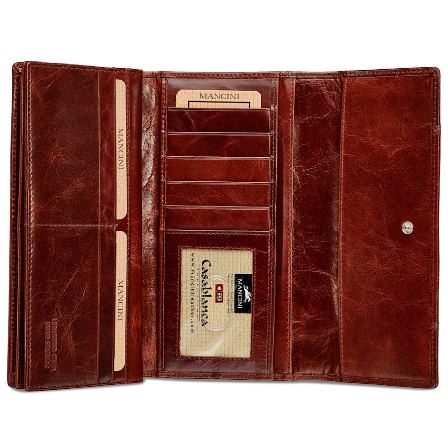 Image 638815_ALTMORE7.jpg, Product 638-815 / Price $99.99, Mancini Ladies RFID Trifold Wallet from Mancini Fine Leather on TSC.ca's Fashion department