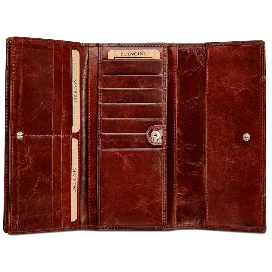 Image 638815_ALTMORE8.jpg, Product 638-815 / Price $99.99, Mancini Ladies RFID Trifold Wallet from Mancini Fine Leather on TSC.ca's Fashion department