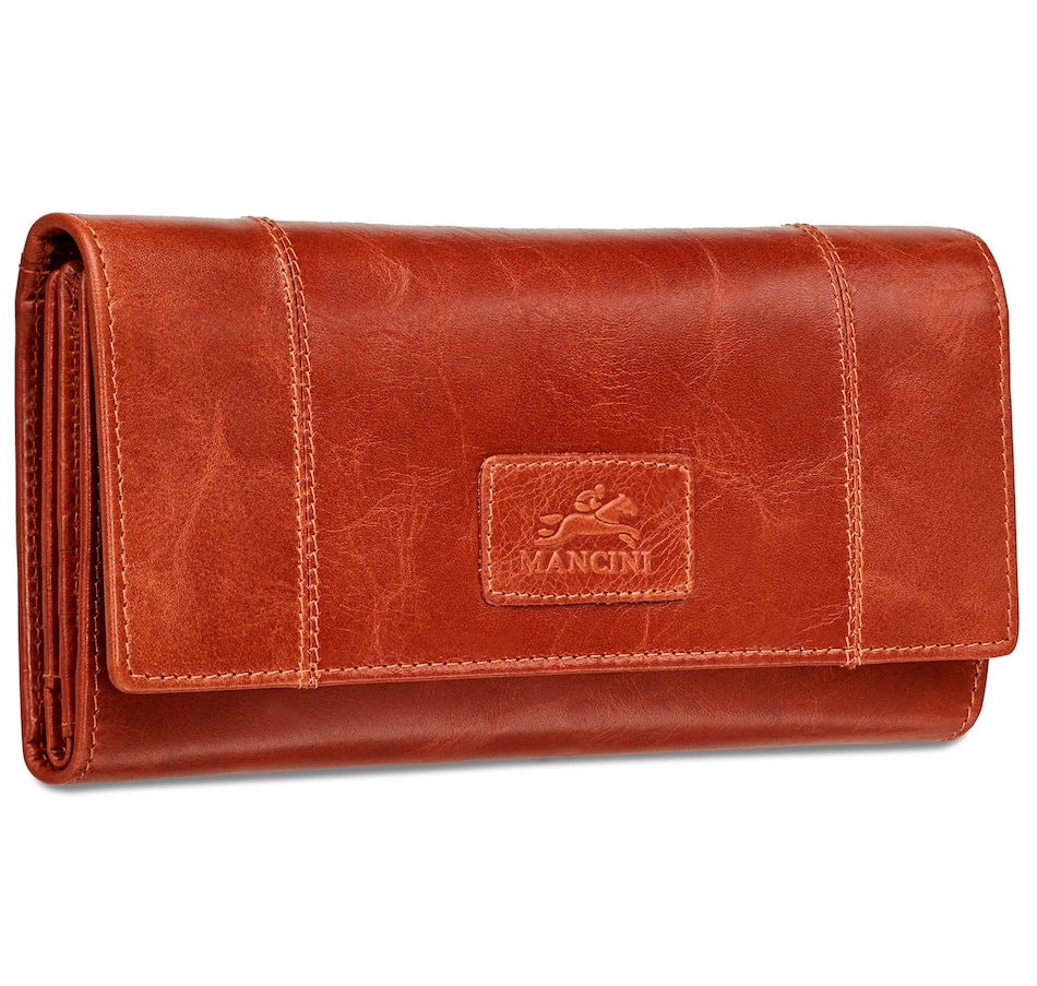 Image 638815_ALTMORE9.jpg, Product 638-815 / Price $89.99, Mancini Ladies RFID Trifold Wallet from Mancini Fine Leather on TSC.ca's Fashion department