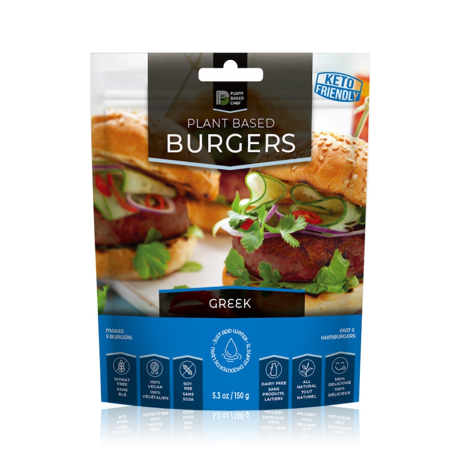 Image 638868_ALTMORE2.jpg, Product 638-868 / Price $49.00, Schinoussa Plant Based Chef Burgers 4-Pack from Schinoussa on TSC.ca's Health & Fitness department