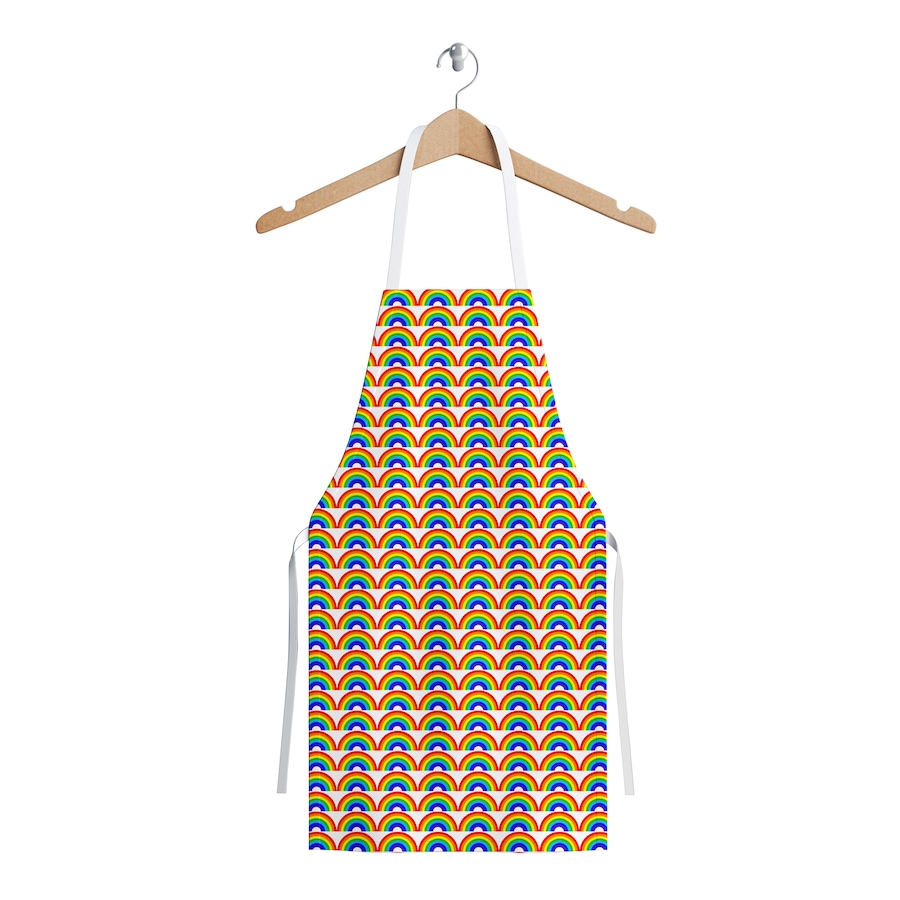 Image 638904.jpg, Product 638-904 / Price $29.99, The Queer Shopping Network Adult Rainbow Graphic Apron from The Queer Shopping Network on TSC.ca's Kitchen department