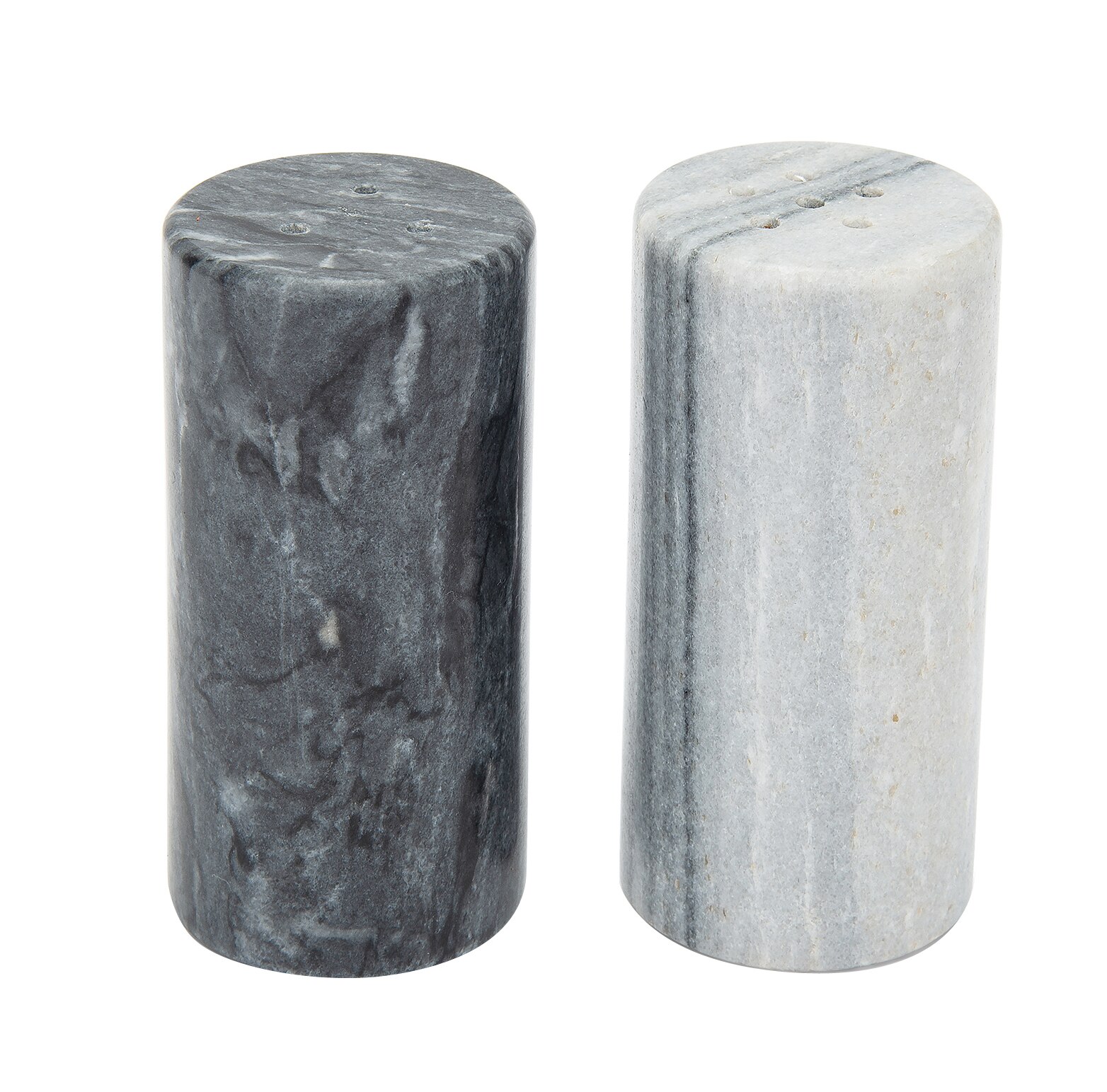 Marble salt sale and pepper shakers