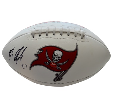 Fanatics Authentic Rob Gronkowski Autographed Tampa Bay Buccaneers White Panel Football
