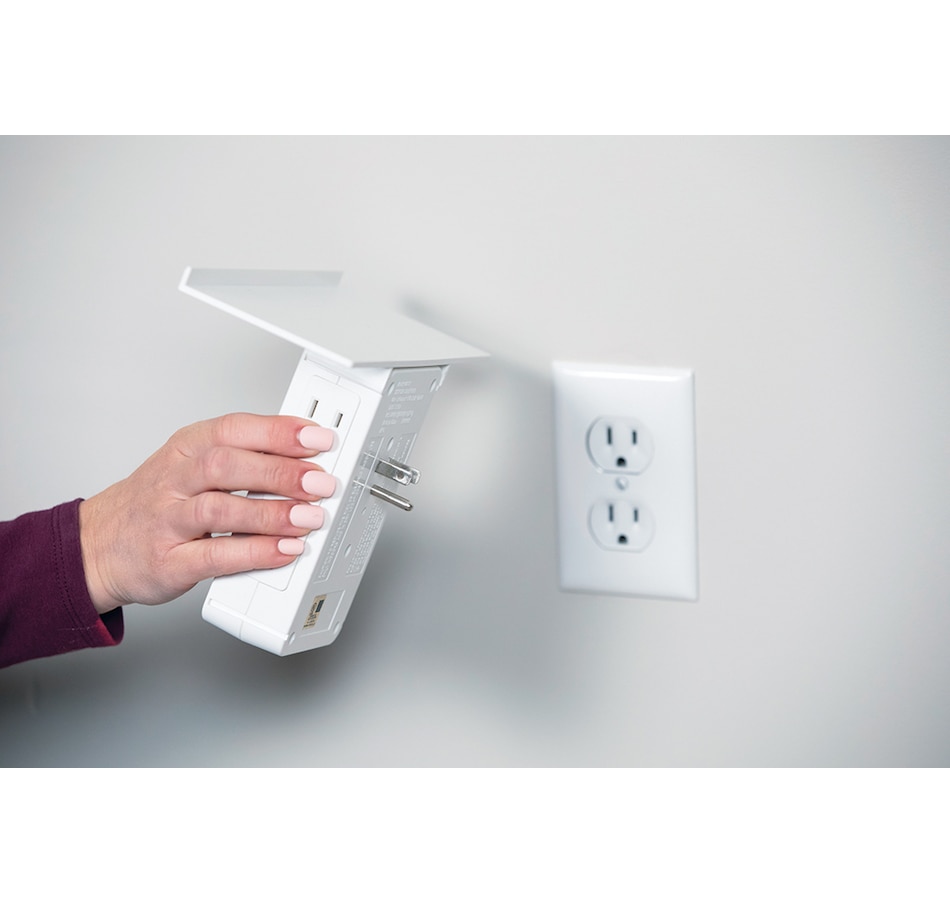 Image 641756_ALTMORE1.jpg, Product 641-756 / Price $29.99, Socket Shelf: the 8-Port Surge Protector on TSC.ca's Home & Garden department