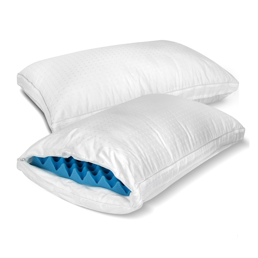 Image 641836.jpg, Product 641-836 / Price $146.99 - $157.99, Health-o-pedic Deluxe Gel Classic Pillow (set of 2) from Health-o-pedic on TSC.ca's Home & Garden department