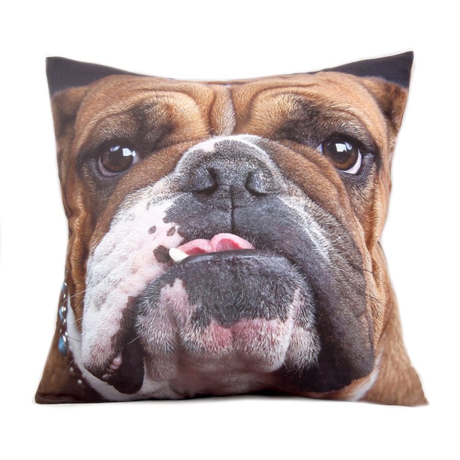 Image 642275.jpg, Product 642-275 / Price $33.99, English Bulldog Cushion from WonderHome on TSC.ca's Home & Garden department